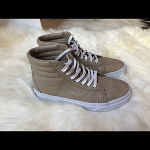 Vans Leather Old School High Tops